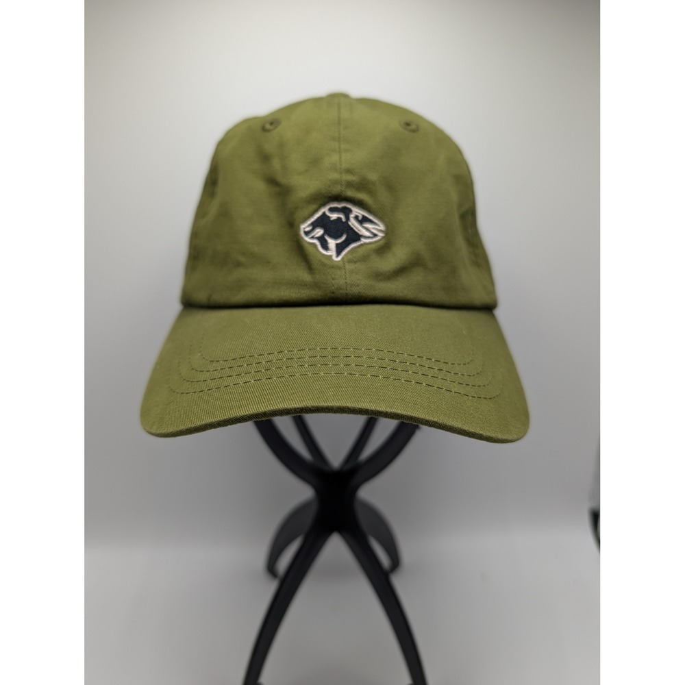 Flag Nor Fail Mens Olive Green Fight Like Hell Embroidered Dad Hat Strapback Cap